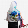 2015 Nouvelle conception de la dernière mode OEM Custom Women Flower Printing Foulard